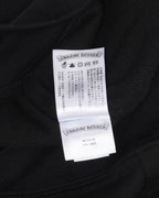 Thermal Lined Vertical Logo Zip Up Hoodie