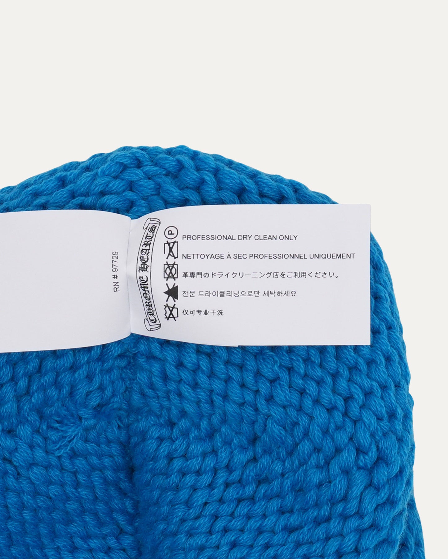 Cashmere Cross Patch Beanie