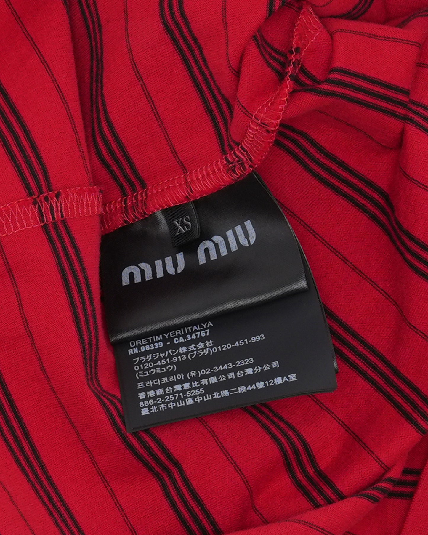 Striped Long Sleeve T-Shirt