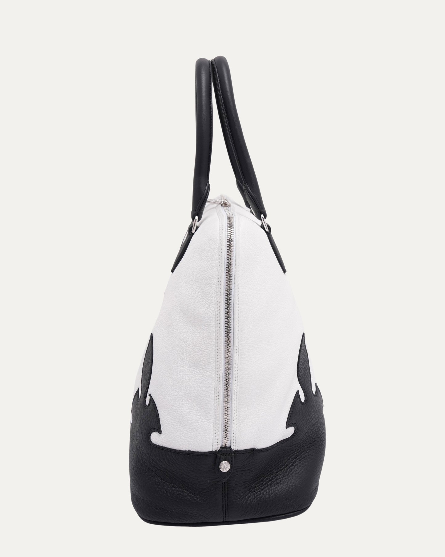 Filigree Cross Embellished Slouchy Mo Bag