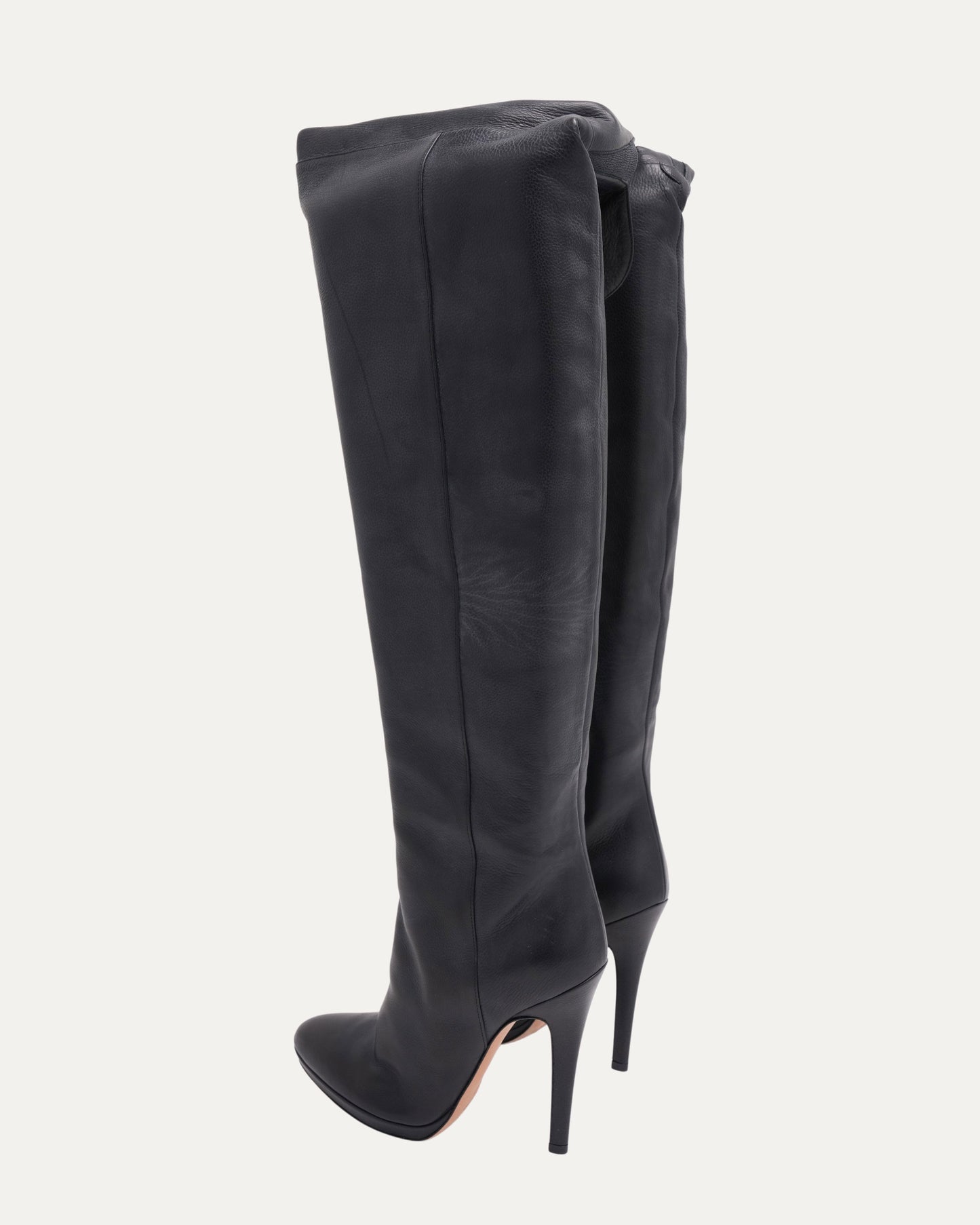 Leather Heeled Boots