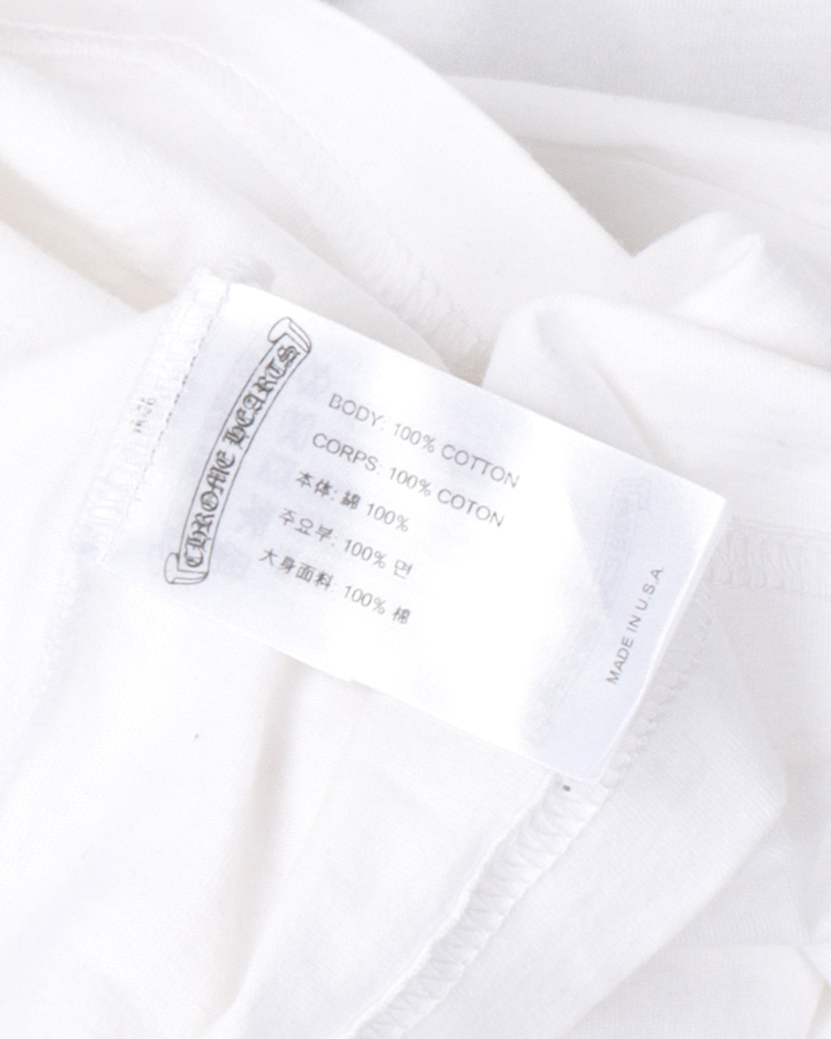 Neck Logo Long Sleeve T-Shirt