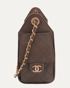 Caviar Leather Quilted Mini 25 Hobo Bag