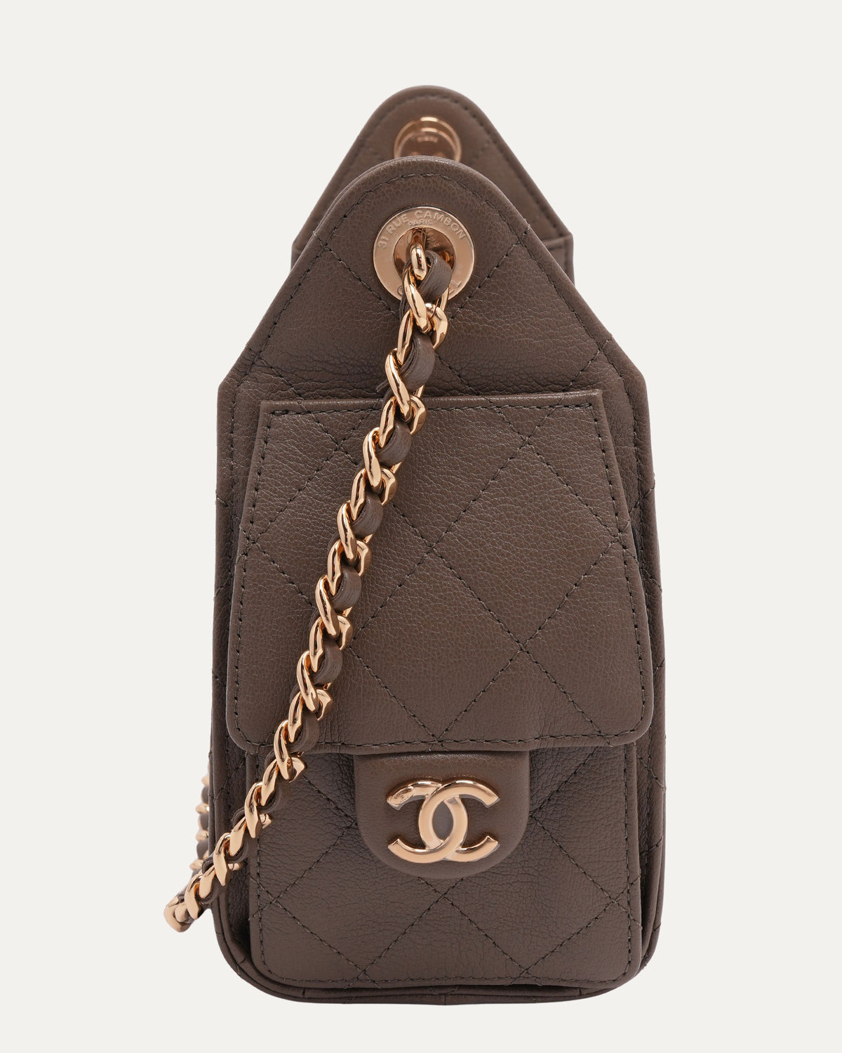 Caviar Leather Quilted Mini 25 Hobo Bag