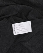 Silk Blend Cross Patch Long Sleeve Raglan T-Shirt