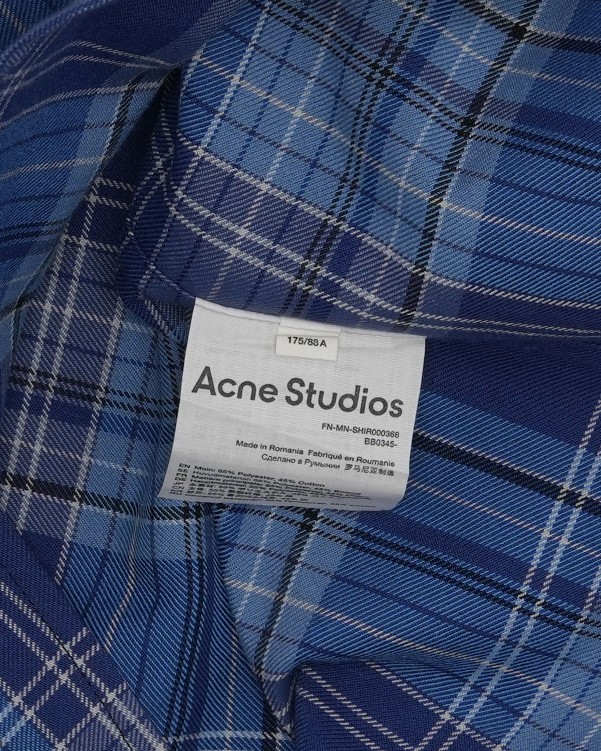 Plaid Boxy Shirt