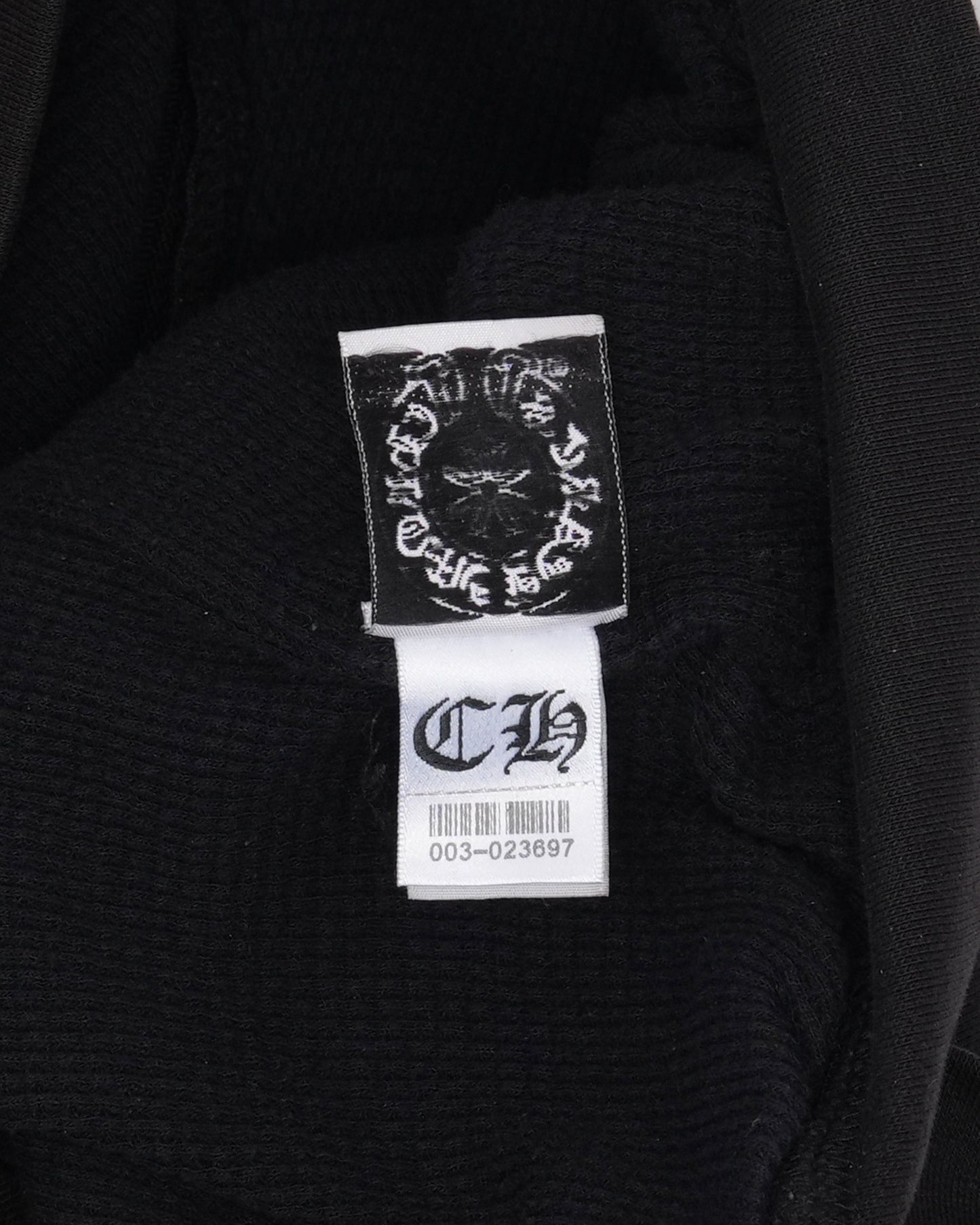 Vintage Thermal Lined Horseshoe Logo Zip Up Hoodie