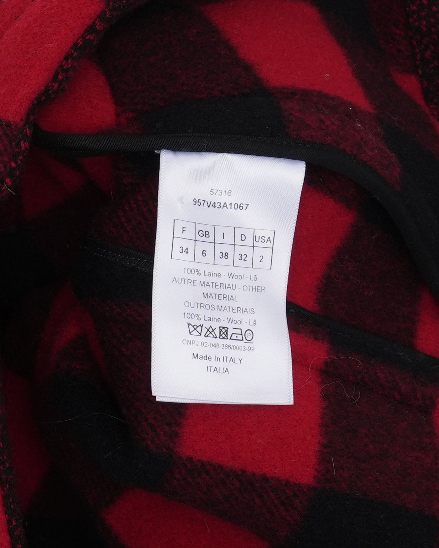 Plaid Flannel Zip Up Jacket