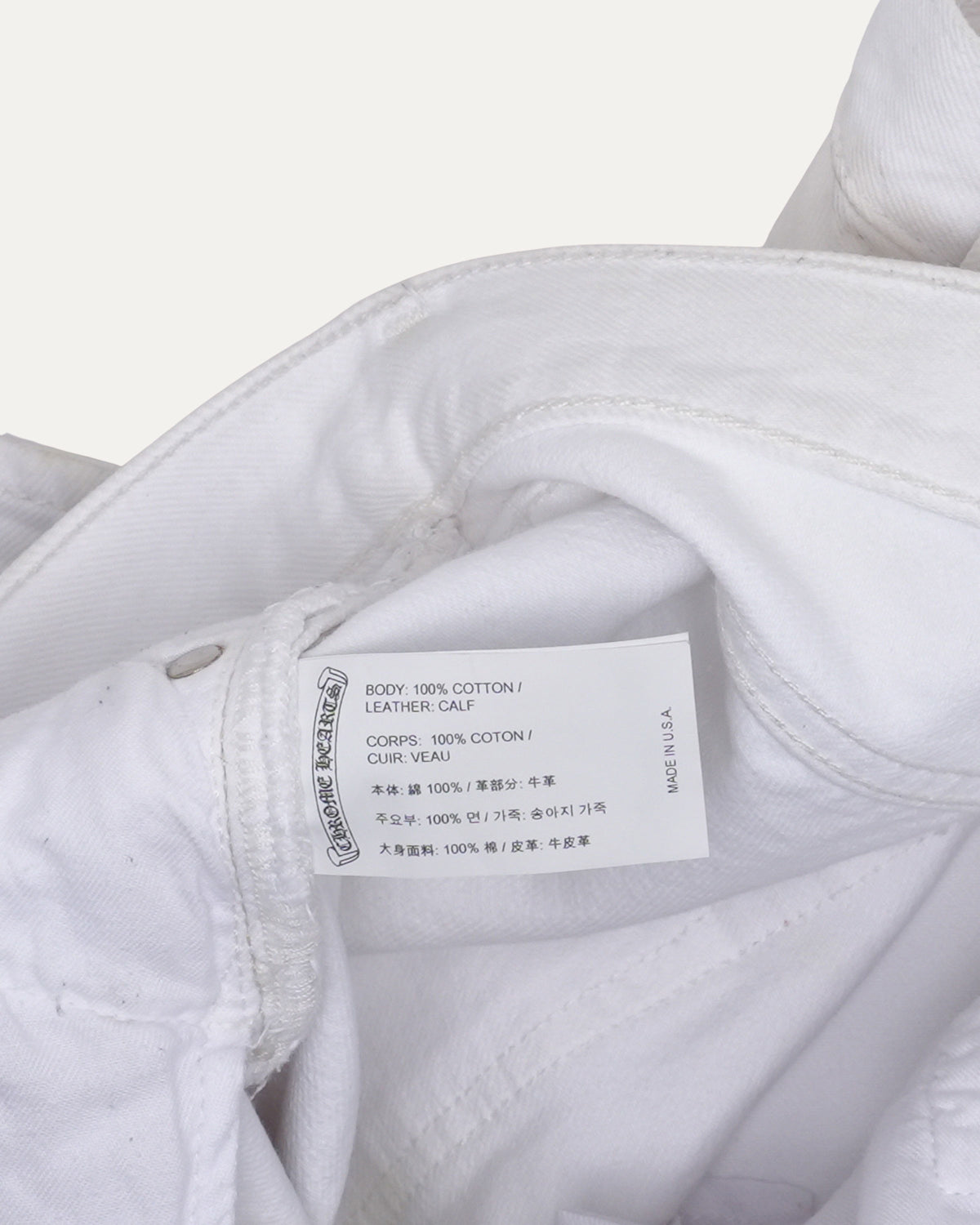 Levis 501 Cross Patch Jeans