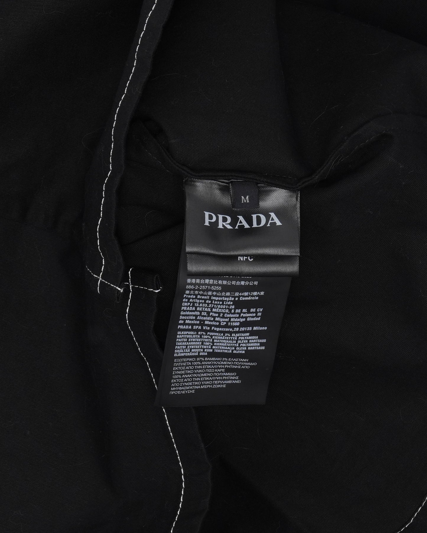 Contrast Stitch Work Jacket