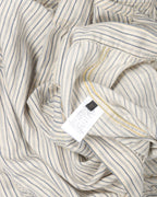 Twill Stripe Gypsy Blouse