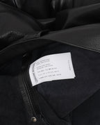 Leather Cargo Pants