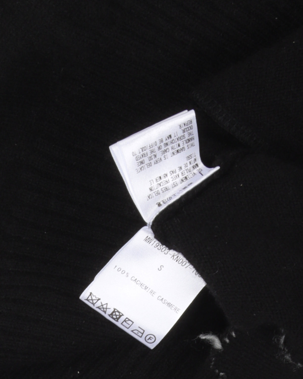Cashmere Skull & Crossbones Cardigan Sweater