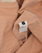 Distressed Pinstripe Shop Coat