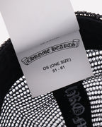 Leather Cross Patch Trucker Hat