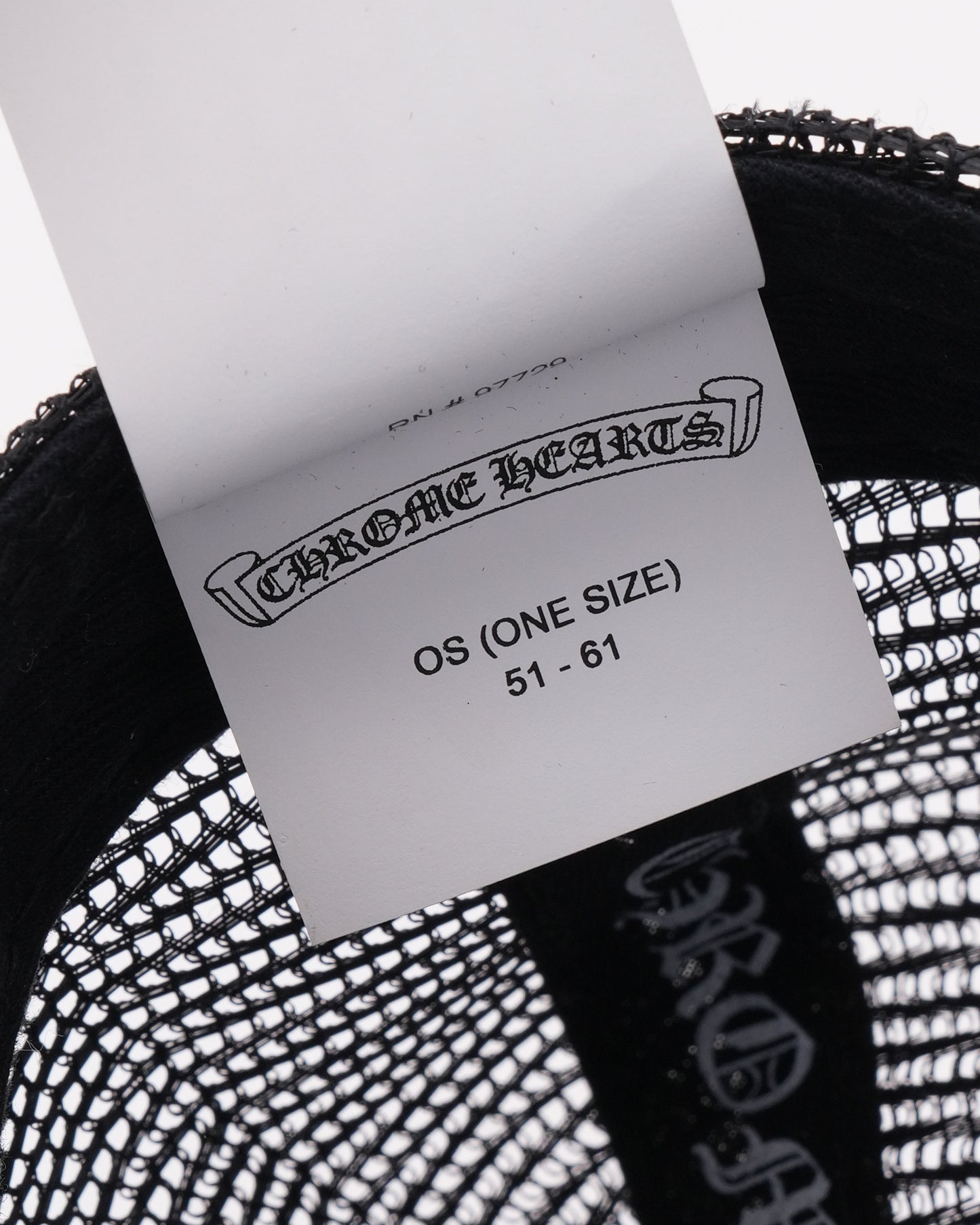 Leather Cross Patch Trucker Hat