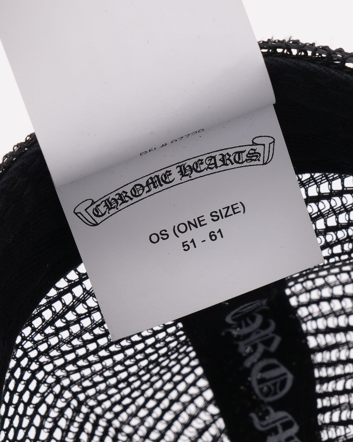 Leather Cross Patch Trucker Hat