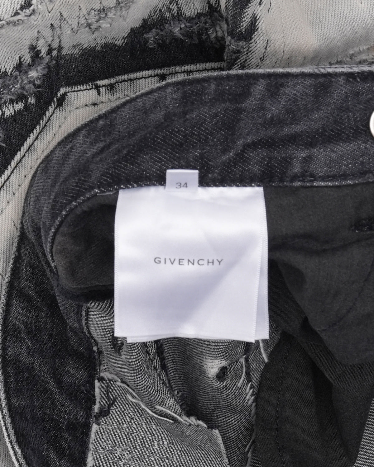 Distressed Bleached Jeans