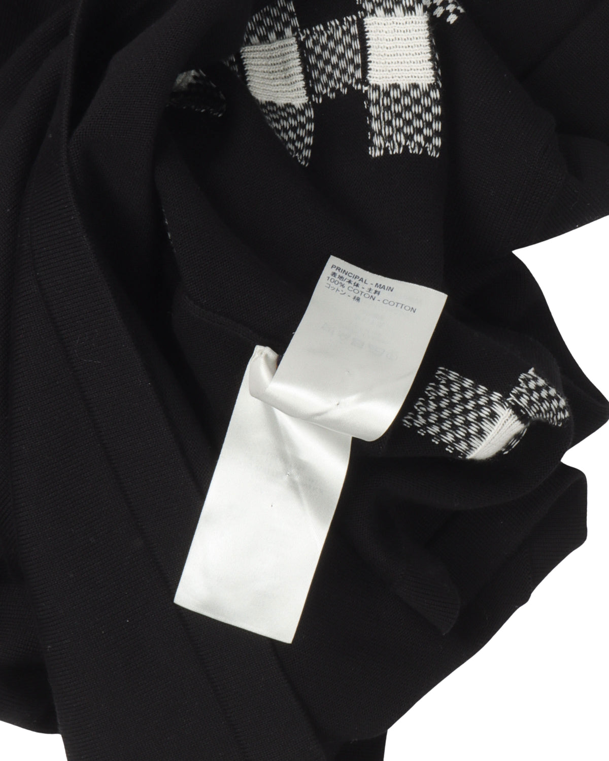 Damier Stripe Jacquard T-Shirt