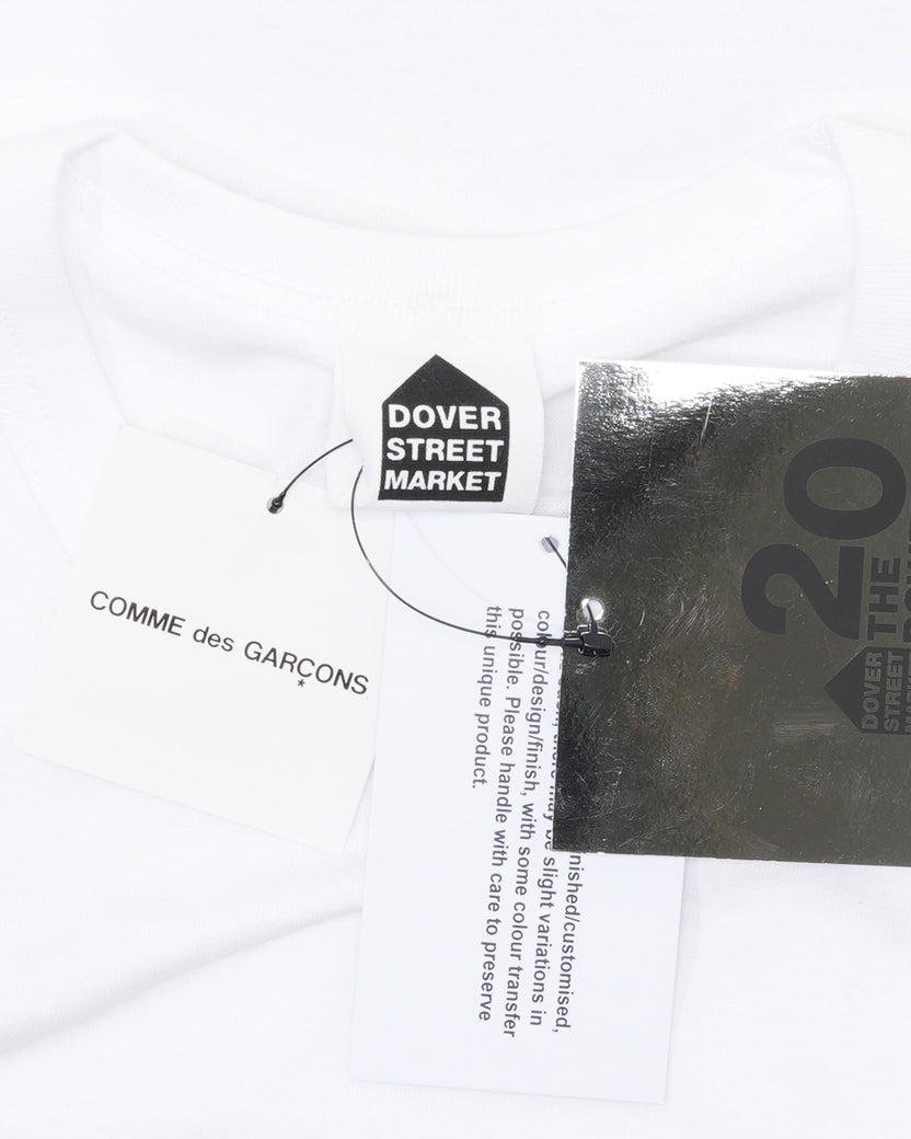 Dover Street Market 20th Anniversary Cross Patch T-Shirt