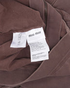 Garment Dyed Zip Up Hoodie