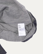 Leather Appliqué Cotton-Cashmere Blend Denim Shirt