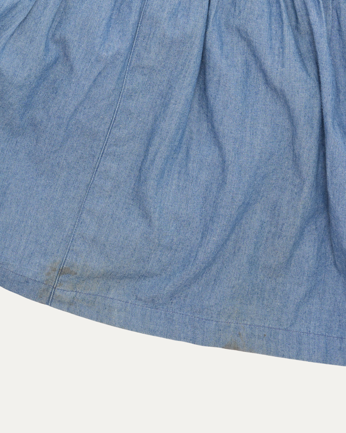 Tsumori Chisato Denim Hooded Anorak Dress