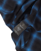 Silk Lined Plaid Flannel Shirt