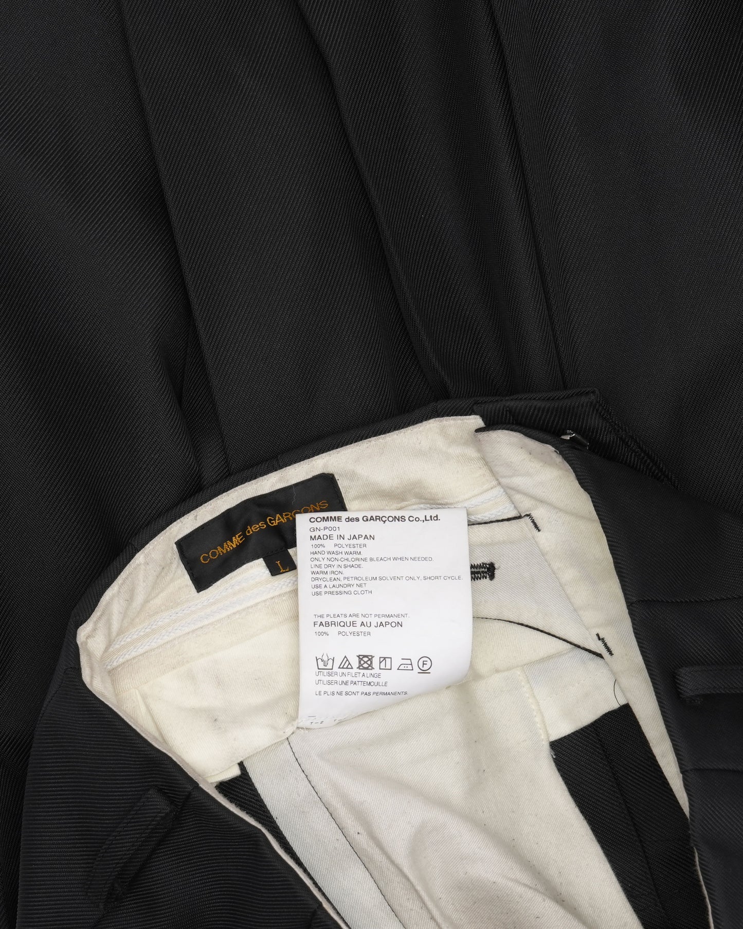 Gabardine Hakama Pants