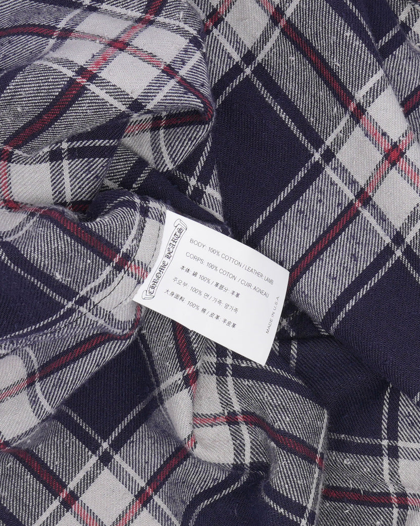 Cross Patch Monogram Flannel Shirt