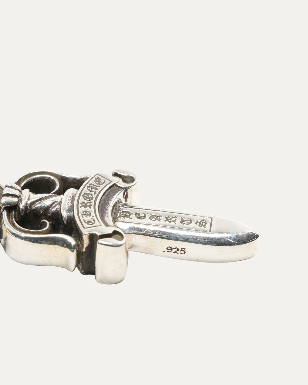 Ball Chain with Dagger Pendant
