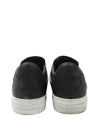 Dagger Embellished Slip-On Leather Sneaker
