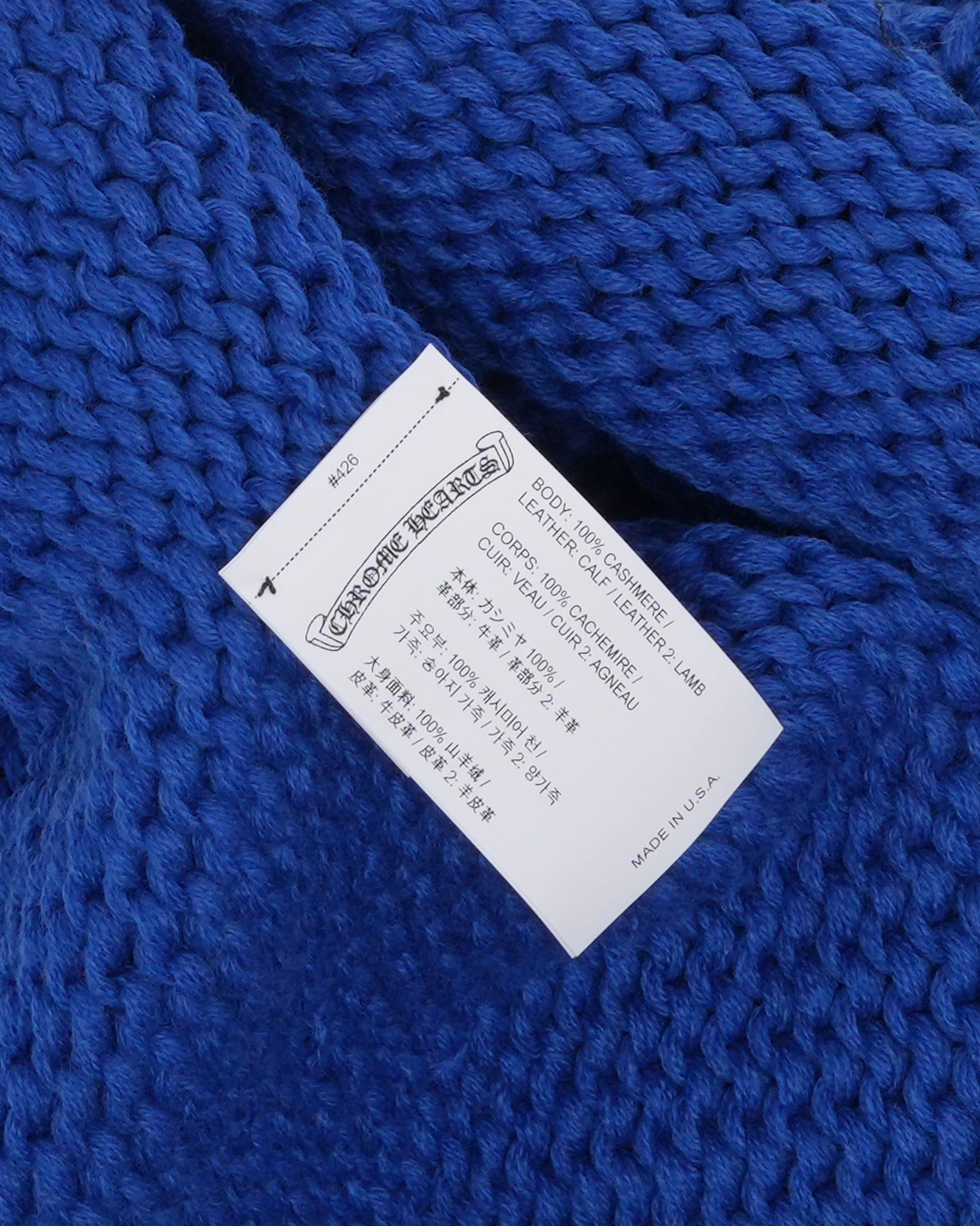 Children's Cross Patch Roll Neck Sweater