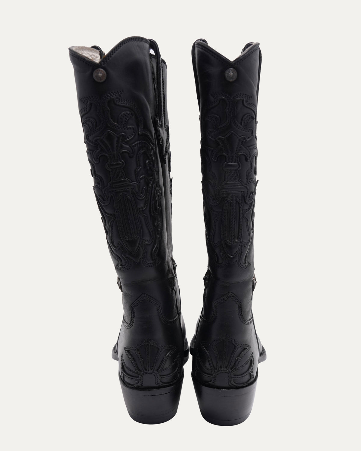Star Embellished Western Cowboy Boots
