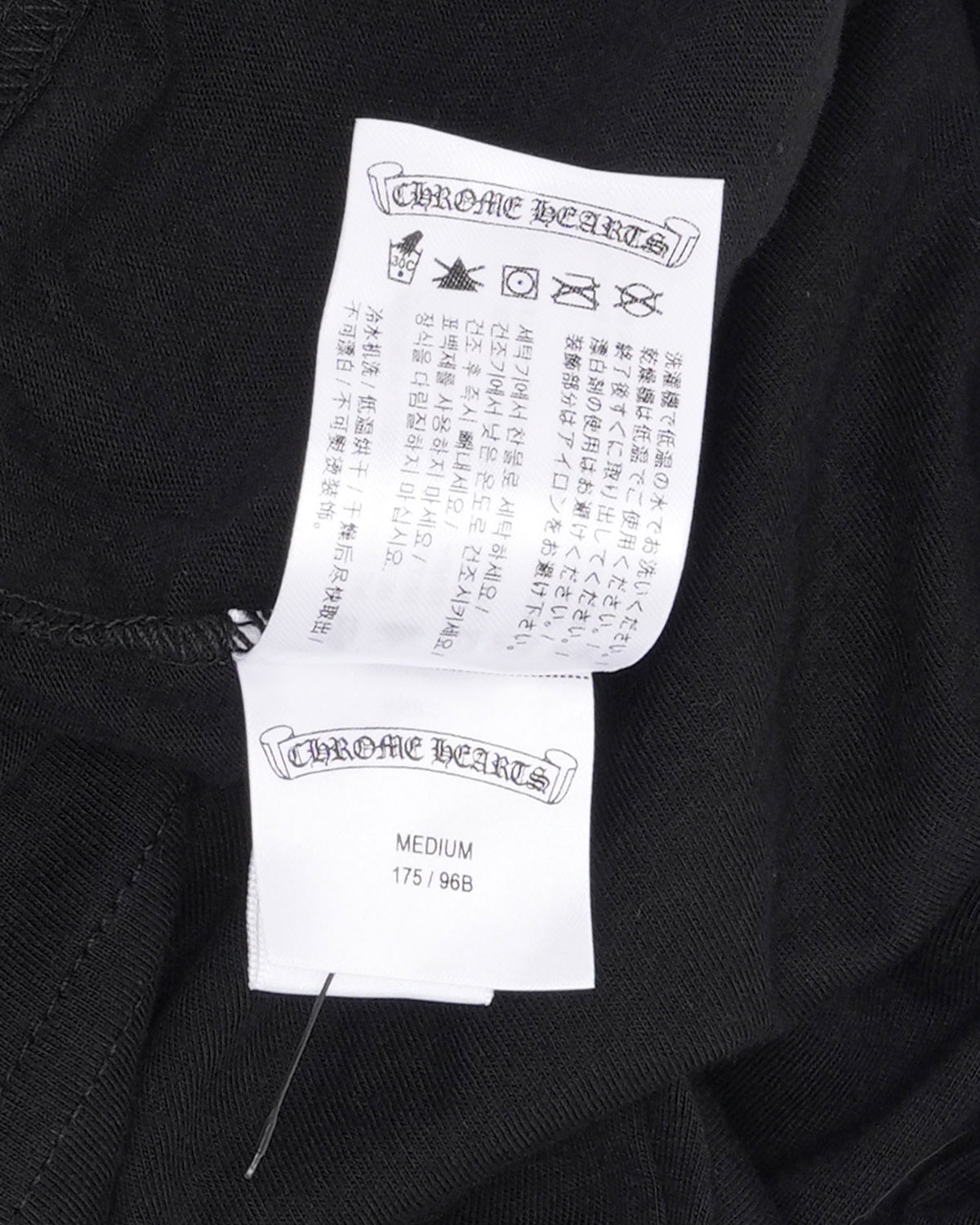 Neck Logo Long Sleeve Pocket T-Shirt