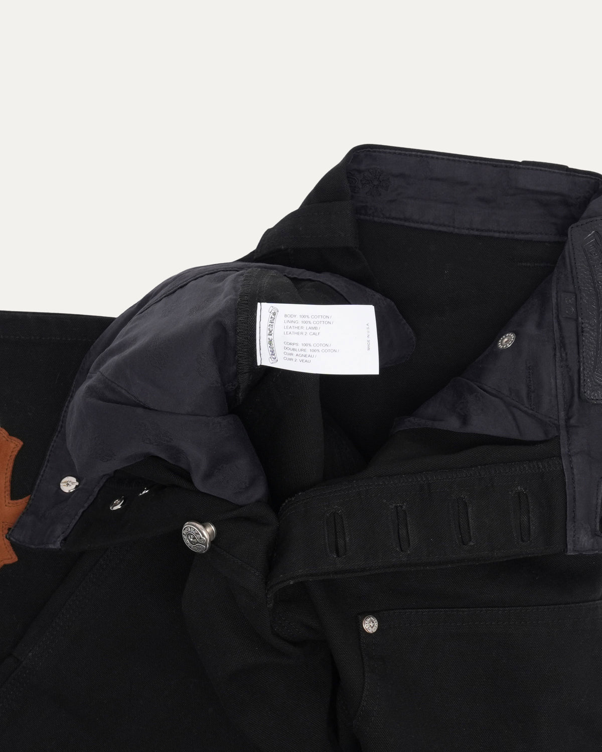 Cross Patch Double Knee Carpenter Pants