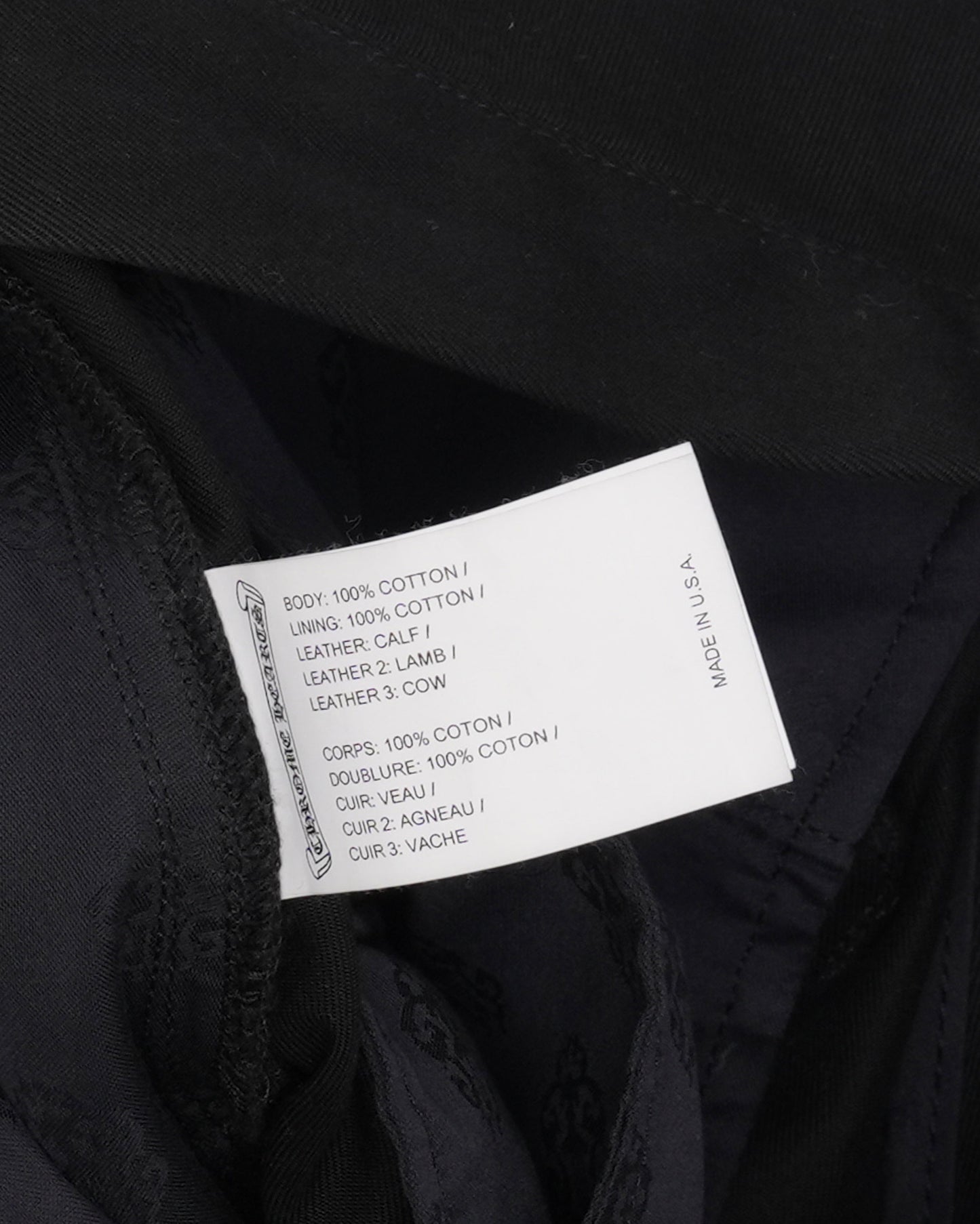 Cross Patch Chino Pants