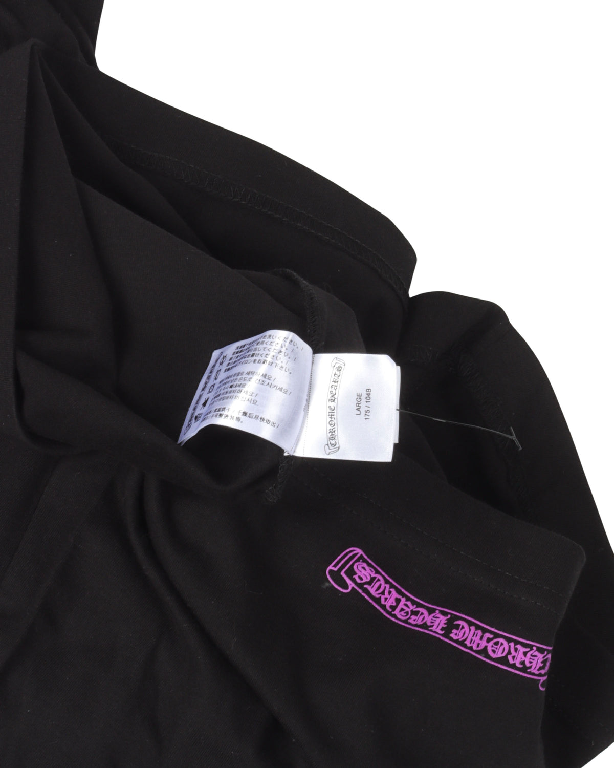 Neck Logo Long Sleeve T-Shirt