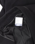 Contrast Stitch Blazer Jacket