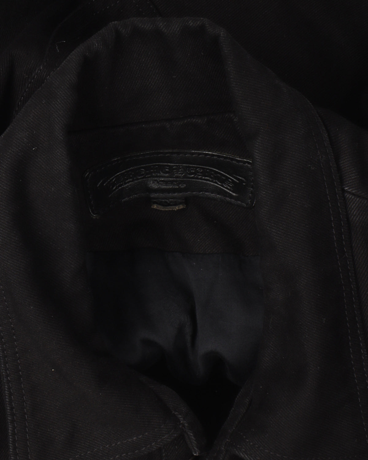 Denim Western Trucker Jacket with Fleur Yoke