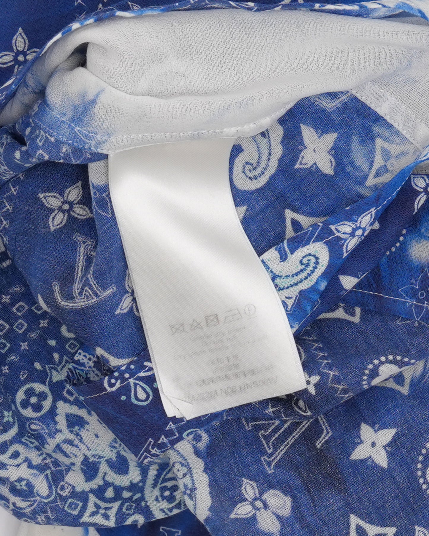 Watercolor Bandana Monogram Shirt