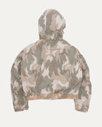 Sand Camouflage Reversible Bomber Jacket