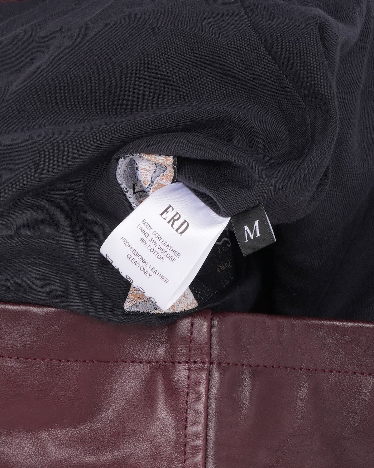 Side B Leather Jacket