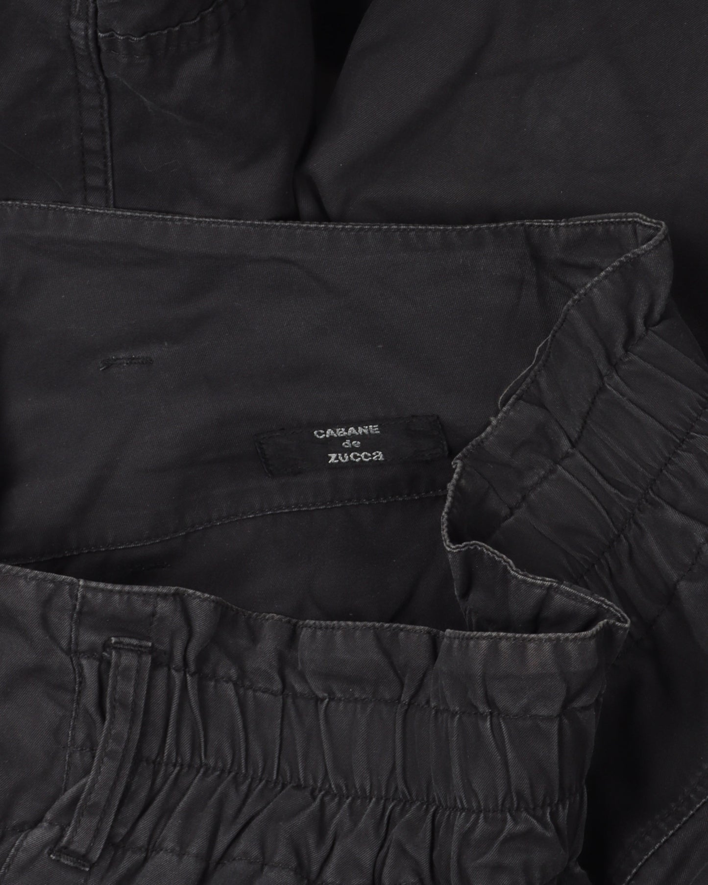 Asymmetrical Zipper Cargo Pants