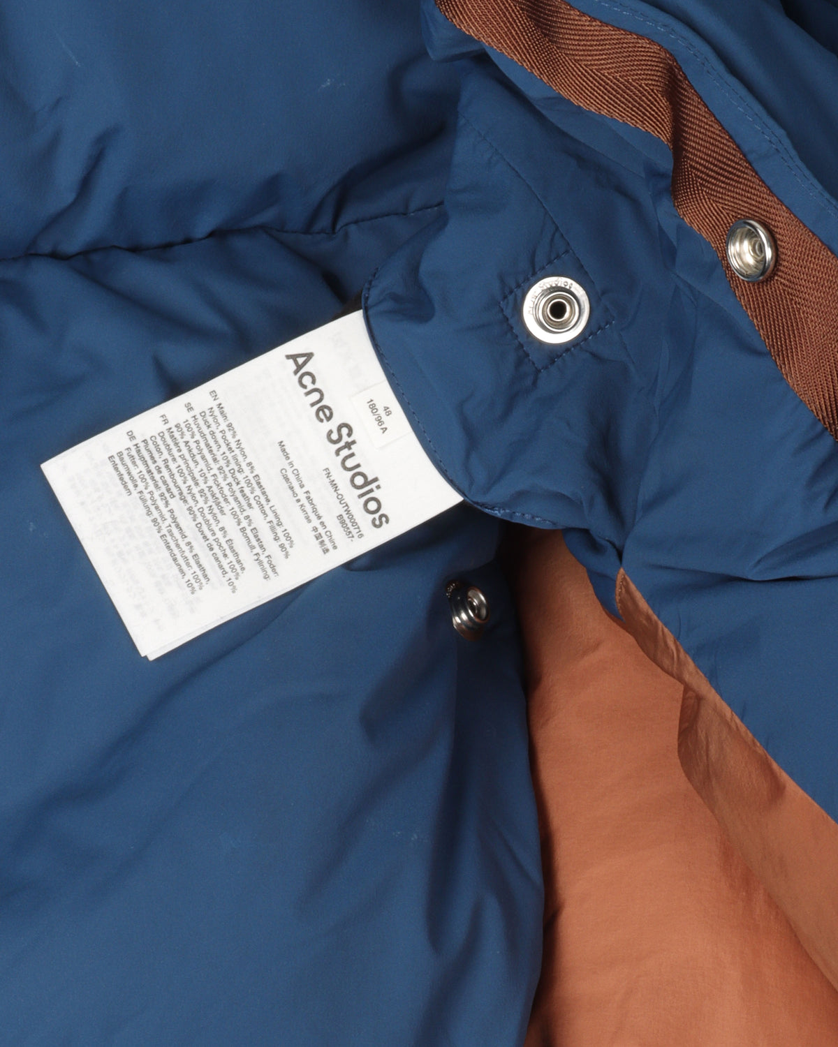 Oversized Quilted Nylon-Blend Down Jacket