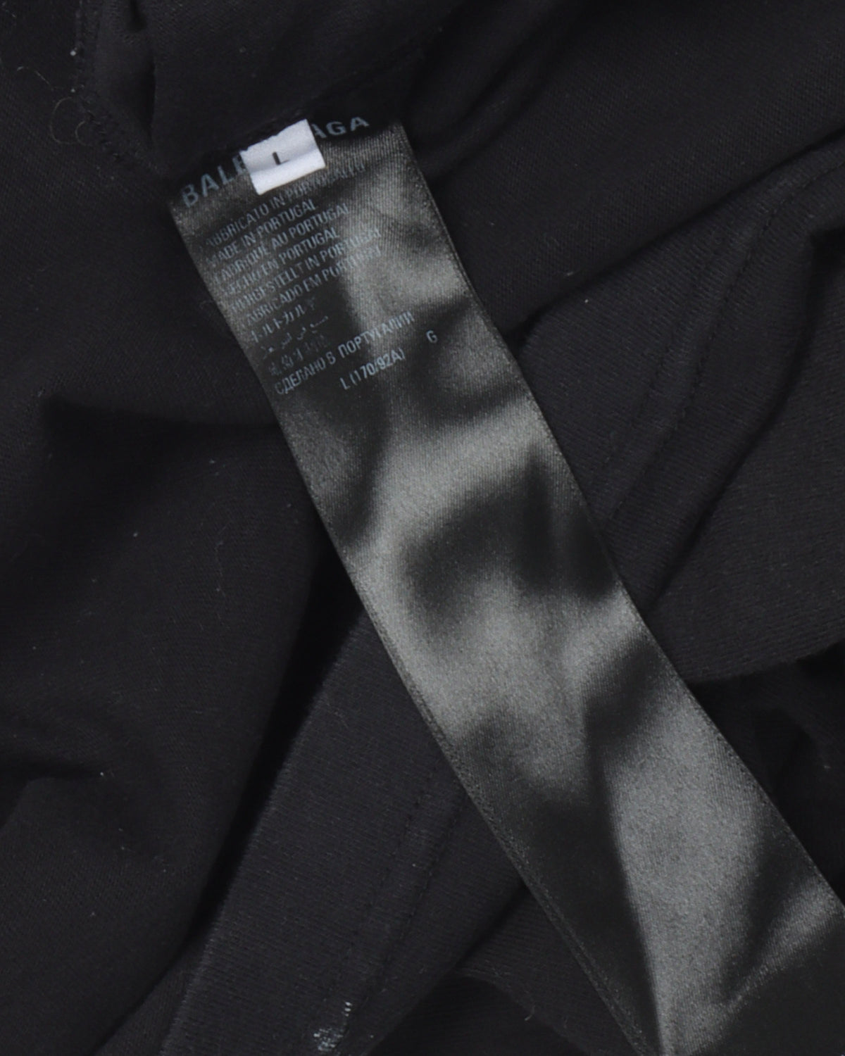 90% Balenciaga 10% Myself Shrunken T-Shirt
