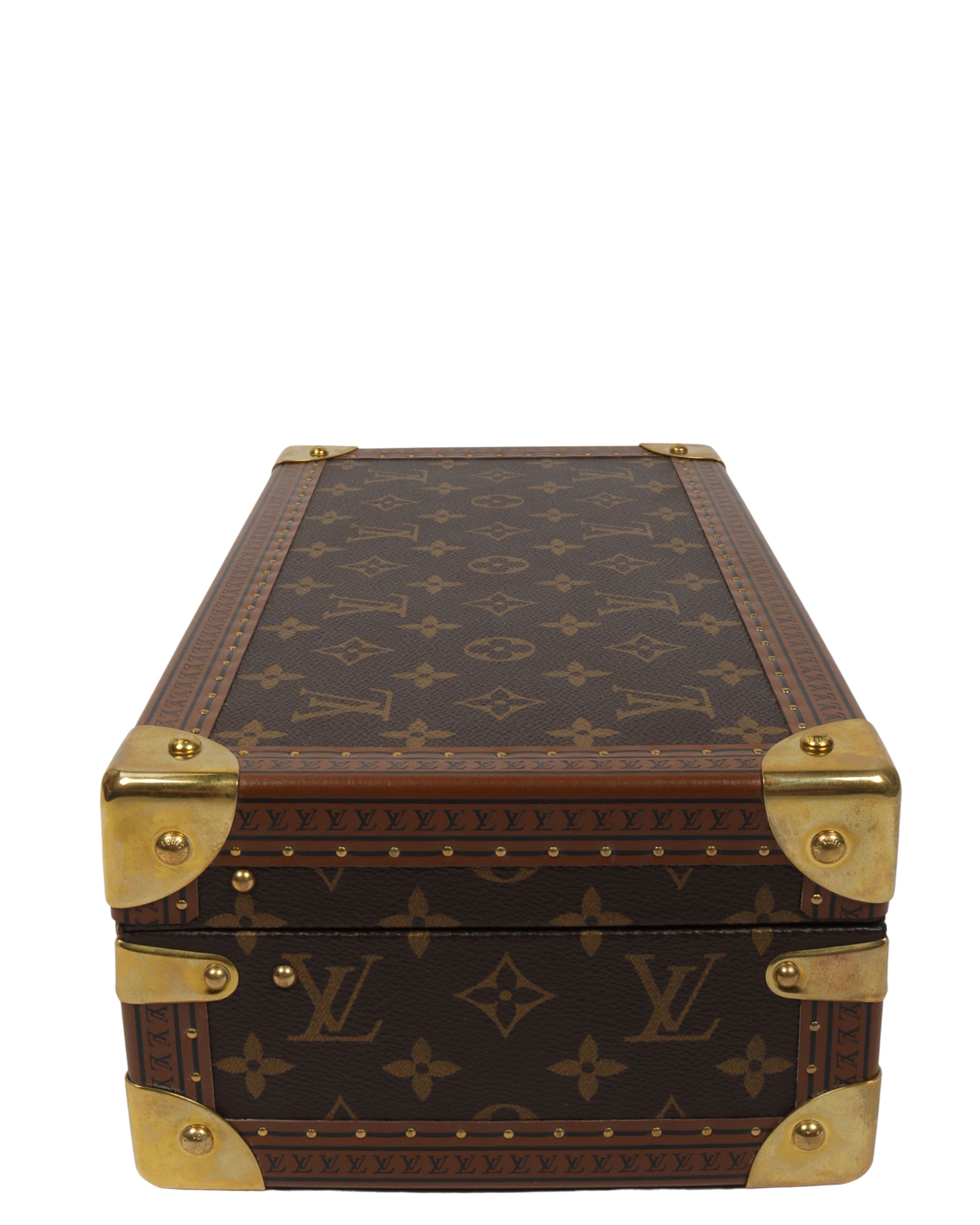 Louis Vuitton 8 Watch Case Monogram Canvas For Sale at 1stDibs