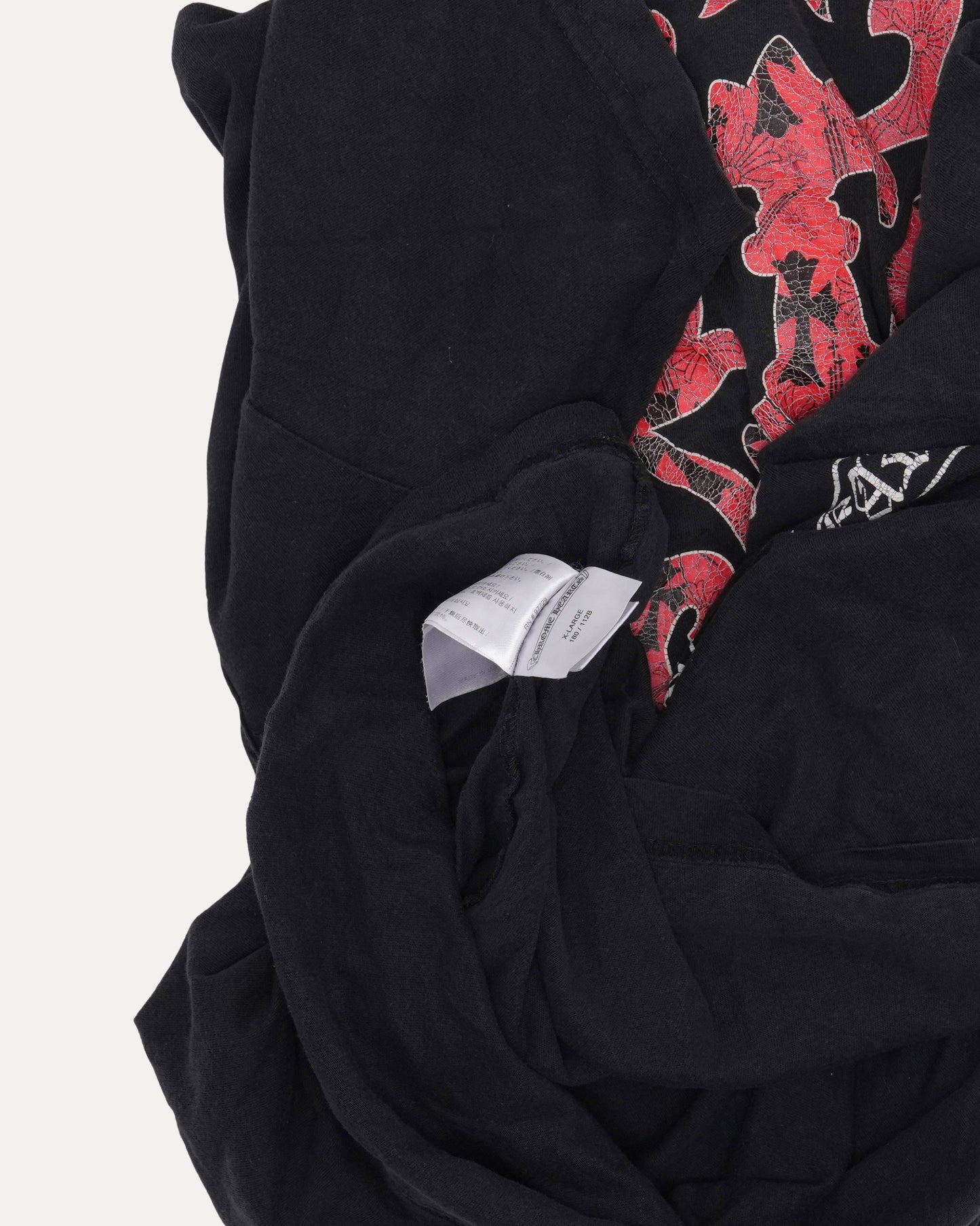 Stencil Vine Dagger Pocket T-Shirt