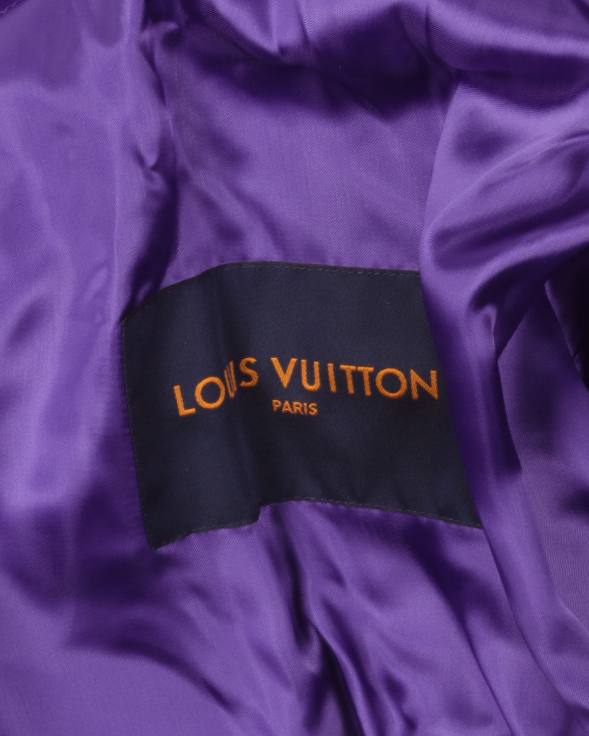 Multi-Patches Mixed Leather Varsity Blouson