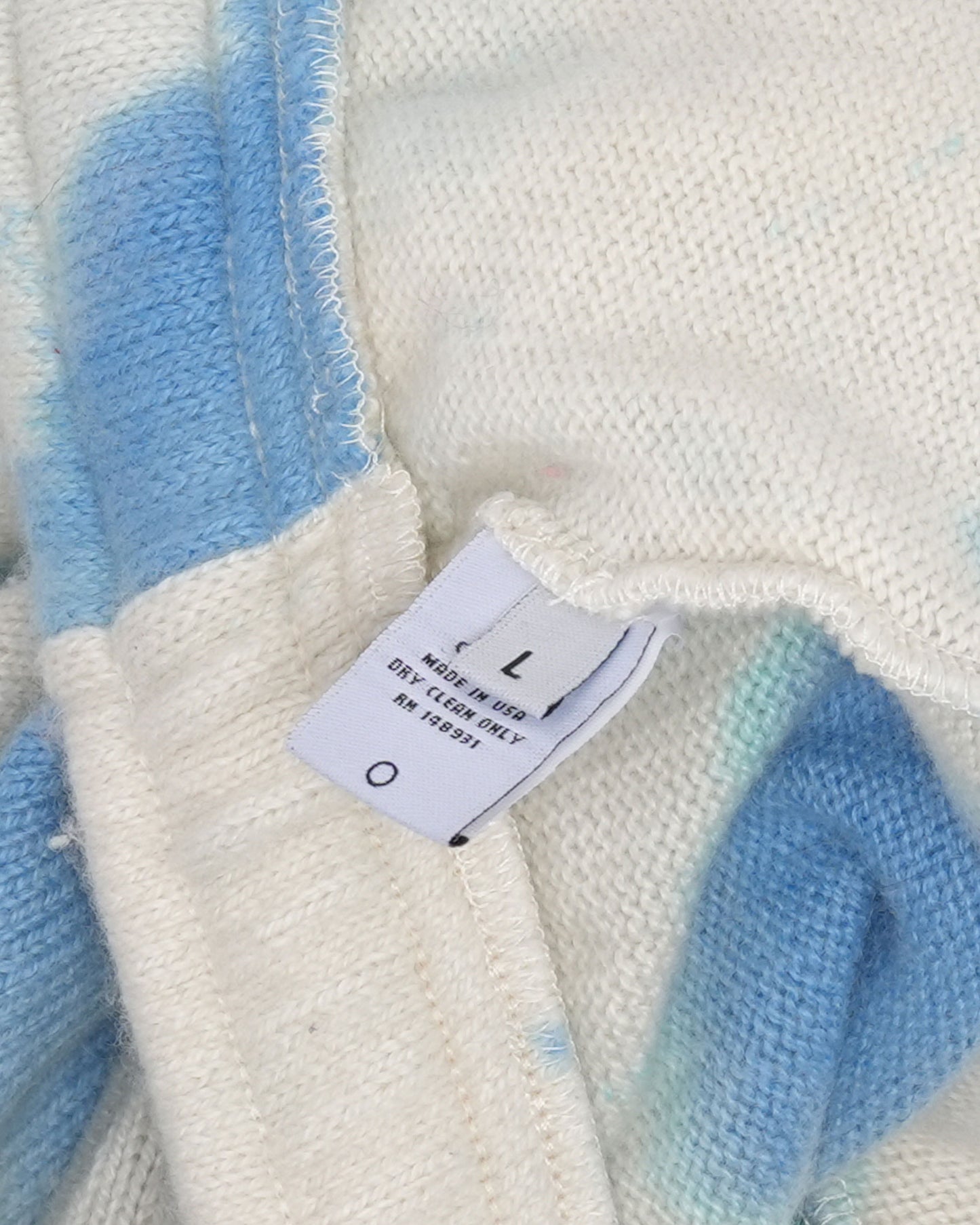 Tie Dye Cashmere Sweatpants
